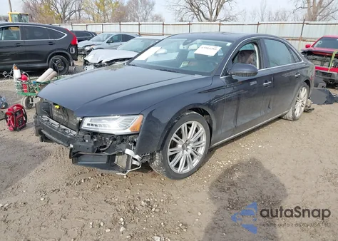 2015 Audi A8 L 3.0T z USA, uszkodzony, nr VIN WAU3GAFDXFN016644
